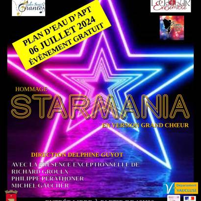 Hommage à l'opéra rock Starmania par les Sons chantés