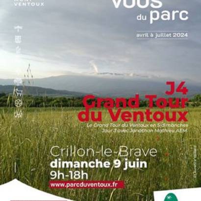 Les Rendez Vous du Parc - J4 - Grand Tour du Ventoux : Crillon à Méthamis