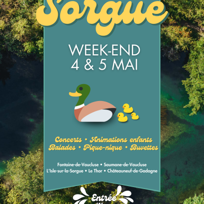 Festival de la Sorgue à Châteauneuf-de-Gadagne Le 4 mai 2024