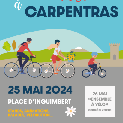 Tous à vélo à Carpentras