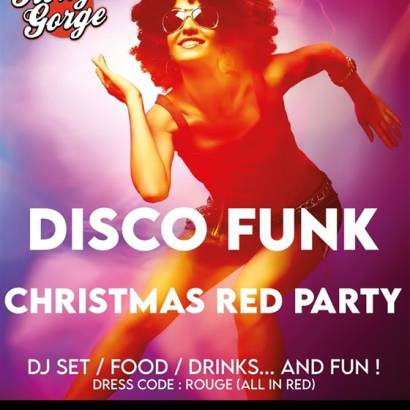 Disco Funk : Chrtistmas red party