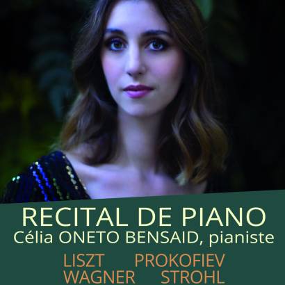 Récital de piano Célia Oneto bensaid - Festival des Musiques d'été