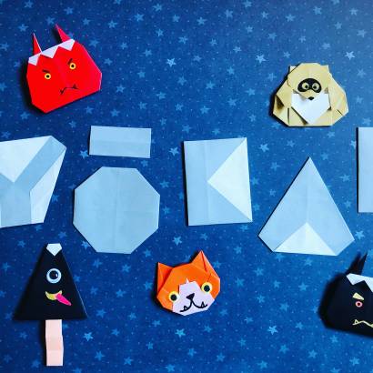 Atelier origami autour d'Halloween 