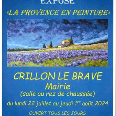 Exposition de Lucien Soubeyras : La Provence en peinture