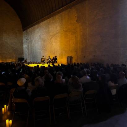 Candlelight - conciertos a la luz en el Palacio de los Papas