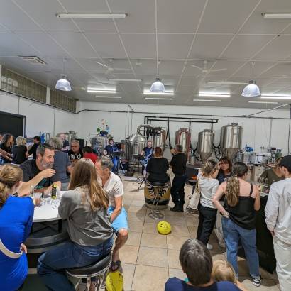 Festival Ventoux Saveurs - Besichtigung der Fabrik und Bierprobe von Les Dyades