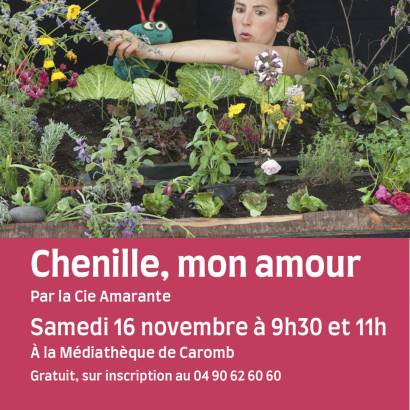 Spectacle : Chenille, mon amour