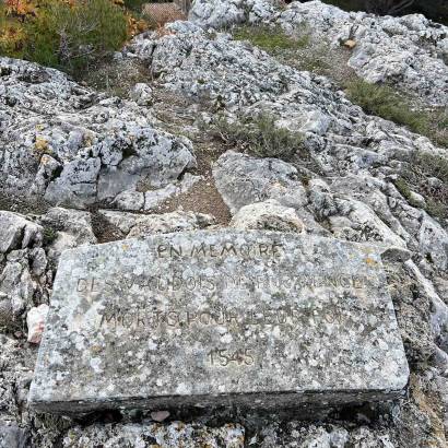 Sur les pas des Vaudois à Mérindol - avec Destination Luberon