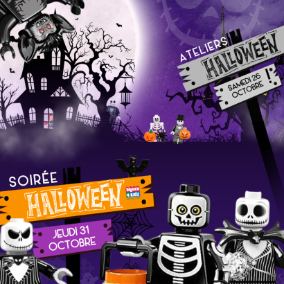 Soirée Halloween chez Bricks 4 Kidz