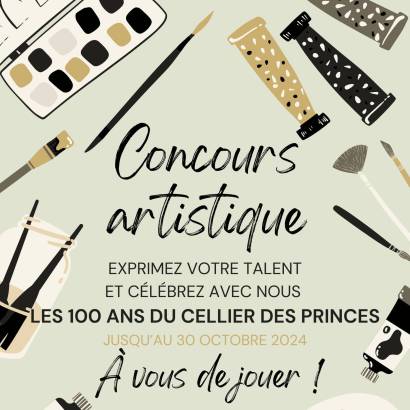 Concours artistique au Cellier des Princes