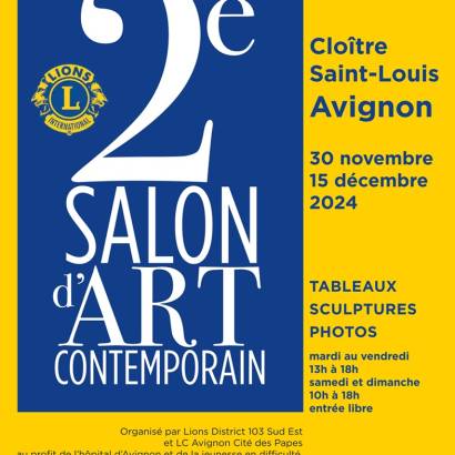 2e salon d'art contemporain du Lions Club International