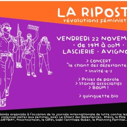 La Risposte - Révolutions Féministes