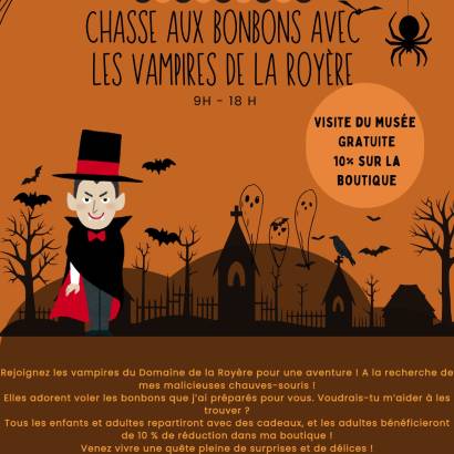 Chasse aux Bonbons avec les Vampires de la Royère