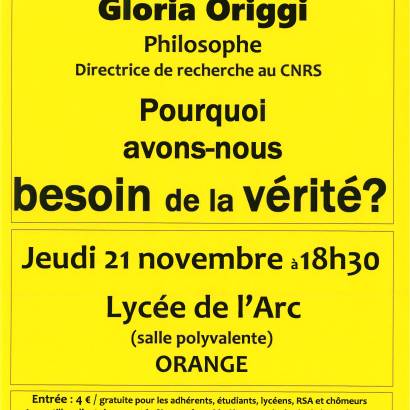 Conférence : 