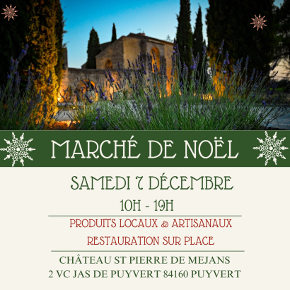 Marché de Noël Arts & Artisanats Le 7 déc 2024