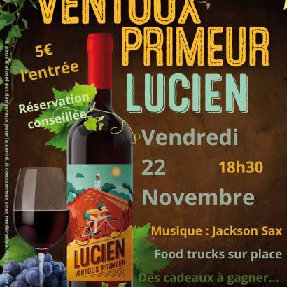 Soirée Ventoux Primeur Lucien