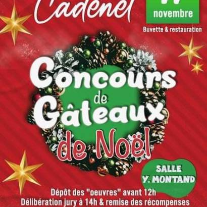 Concours des gâteaux de Noël