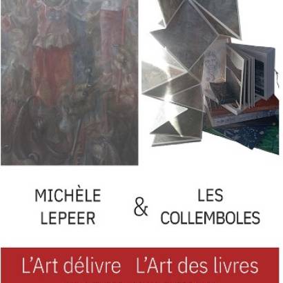 Michèle Lepeer – Alice Verstraeten  « L’art délivre, L’art des livres »