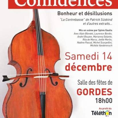 Confidences - Théâtre