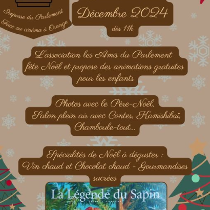 L'association Les Amis du Parlement fête Noël