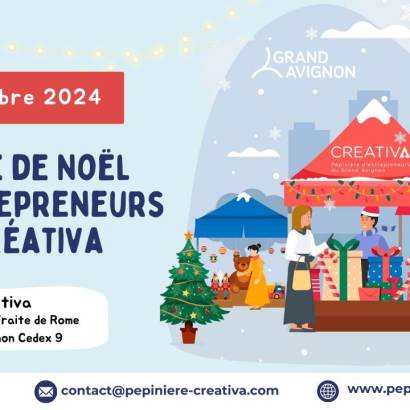 Marché de Noël des entrepreneurs de Créativa