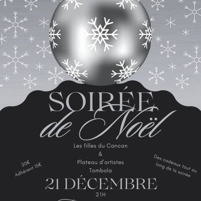 Soirée de Noël au cabaret