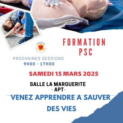 Formation secourisme PSC