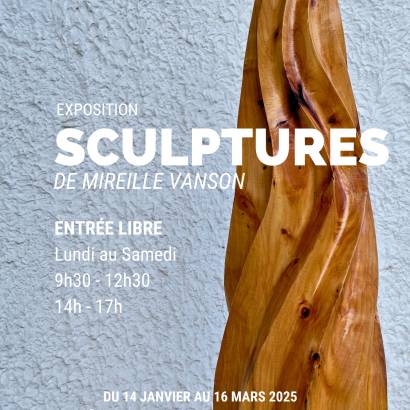 Exposition de sculptures de Mireille Vanson