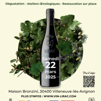 Salon des vins de Lirac Le 22 mars 2025