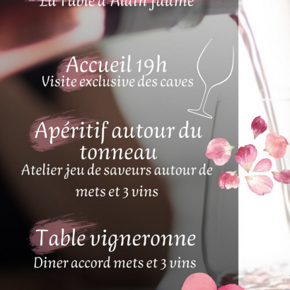 La Saint Valentin à La Table d'Alain Jaume