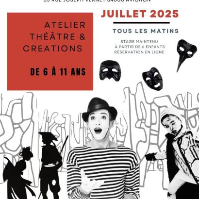 Theater & creations workshop for young audiences at La Petite Académie