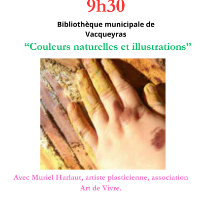 Atelier : Couleurs naturelles et illustrations