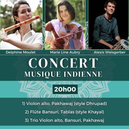 Indian music concert