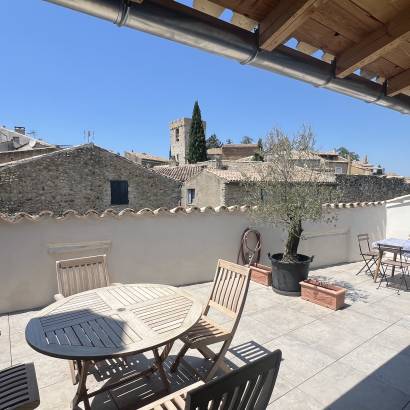 La maison près de la fontaine