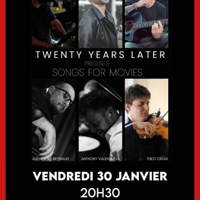 Twenty Years Later in concert / Songs for movies