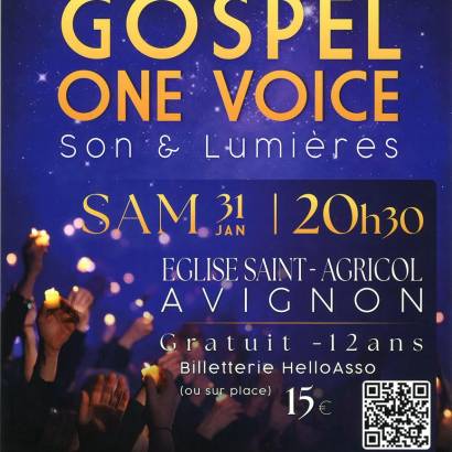 One Voice sound & light gospel concert