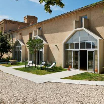 Special Valentine's Day menu at La Ferme Hi Bride in Villelaure