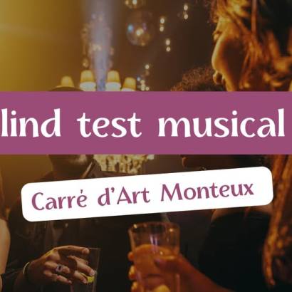 Au Carré d'Art - Blind test musical animé par Clem