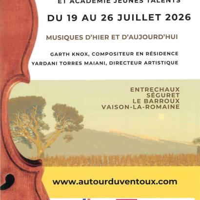 Festival Autour du Ventoux 