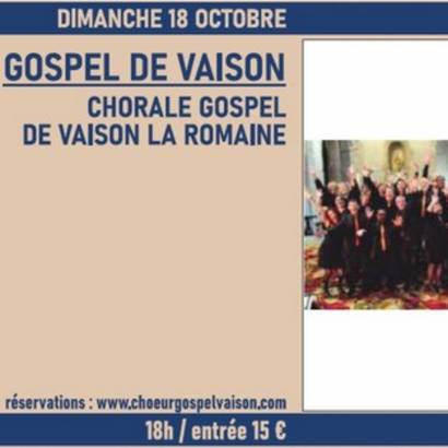 Concert by the Vaison Gospel Choir - Music in the Nave