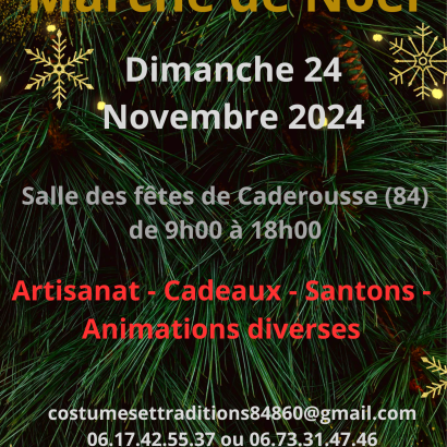 Marché de Noël Le 24 nov 2024