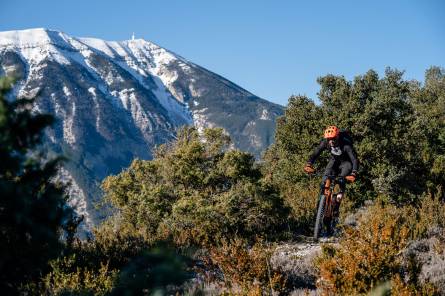 Grande Traversée de Vaucluse en VTT Etape 1 - De Savoillans à Malaucène