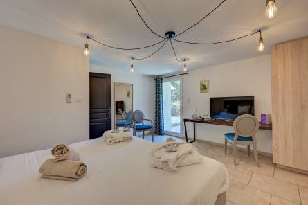 Guest rooms at Clos St Michel Resort & Spa