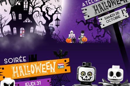 Soirée Halloween chez Bricks 4 Kidz