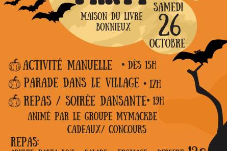 Halloween party à Bonnieux