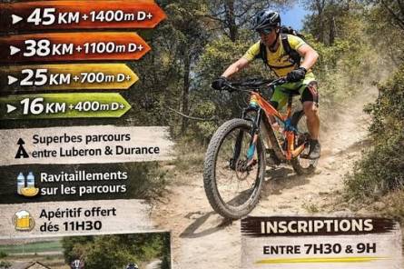 Mountainbike-Tour durch das Val de Durance